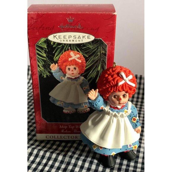 Hallmark Keepsake Mop Top Wendy Ornament Madame Alexander 1996 Collector Series - Picture 9 of 12